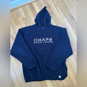 Chaps Ralph Lauren Blue Hoodie Size Large